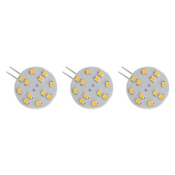 Spectrum LED Insteeklamp G4 Helder - 2W 190lm 3000K - Warmwit - Vervangt 19W - 12V - 3 stuks
