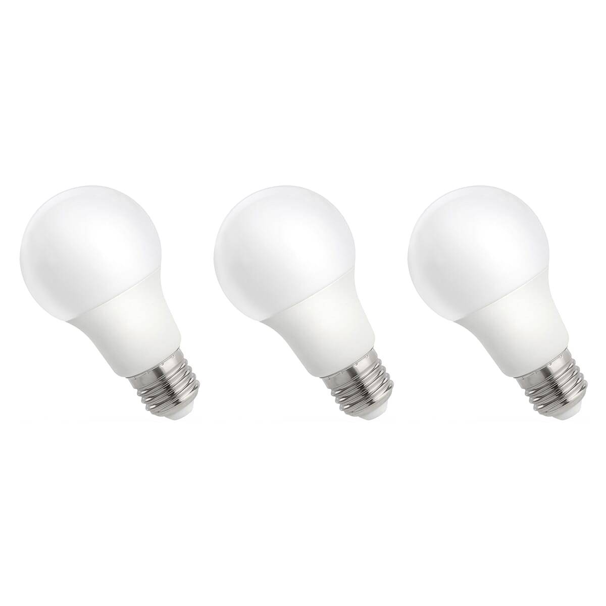 Spectrum LED Peerlamp A60 E27 Mat - 7W 600lm 3000K - Warmwit - Vervangt 47W - 3 stuks-0