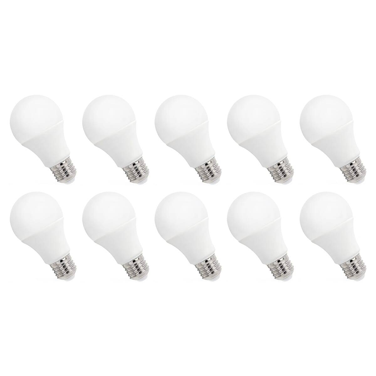 Spectrum LED Peerlamp A60 E27 Mat - 4.9W 450lm 3000K - Warmwit - Vervangt 38W - 10 stuks-0