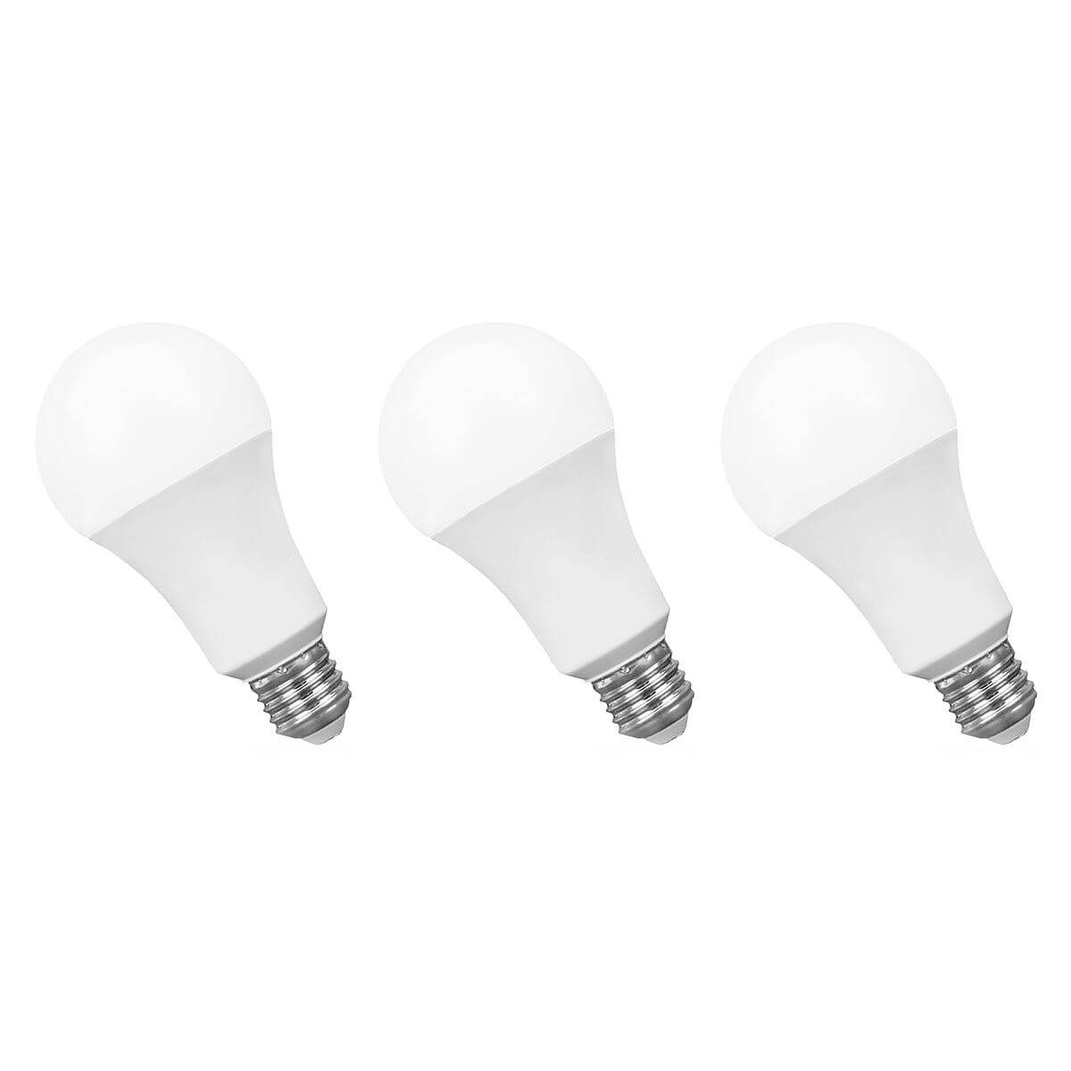 Spectrum LED Peerlamp A60 E27 Mat - 18W 1800lm 3000K - Warmwit - Vervangt 114W - 3 stuks-0