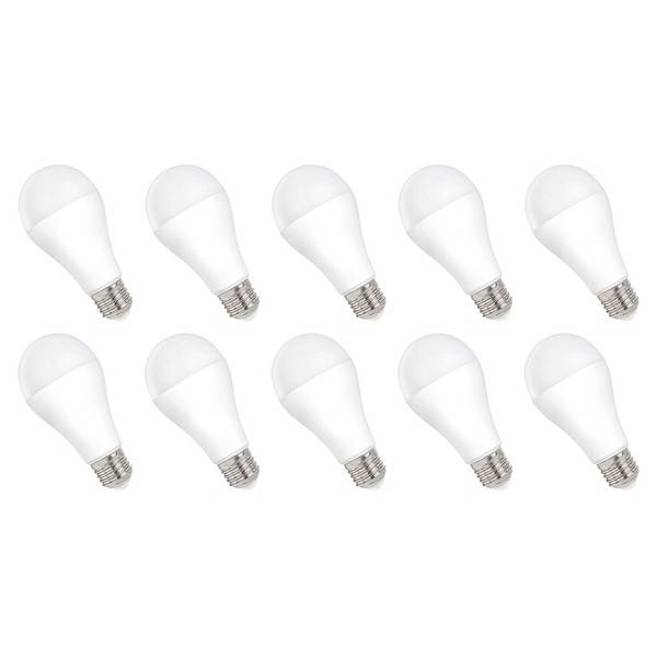 Spectrum LED Peerlamp A60 E27 Mat - 15W 1550lm 4000K - Neutraalwit - Vervangt 101W - 10 stuks