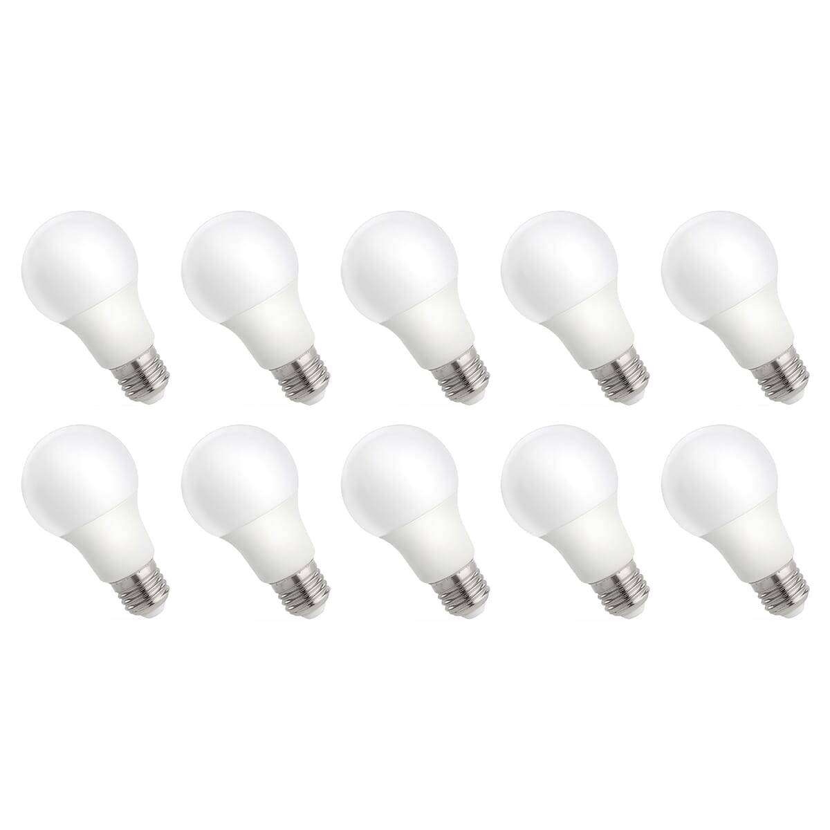 Spectrum LED Peerlamp A60 E27 Mat - 7W 600lm 3000K - Warmwit - Vervangt 47W - 10 stuks-0