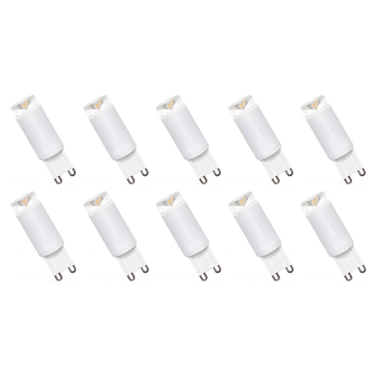Spectrum LED Insteeklamp G9 Helder - 2.5W 190lm 3000K - Warmwit - Vervangt 19W - 10 stuks-0