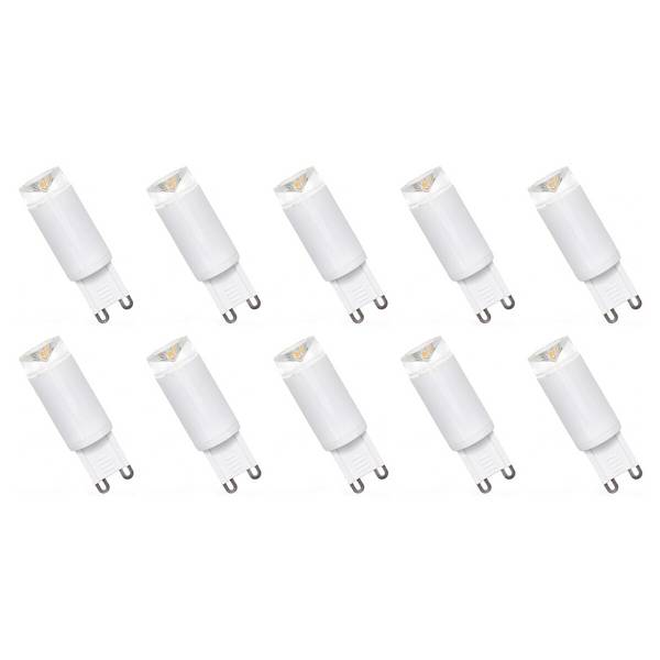 Spectrum LED Insteeklamp G9 Helder - 2.5W 190lm 3000K - Warmwit - Vervangt 19W - 10 stuks