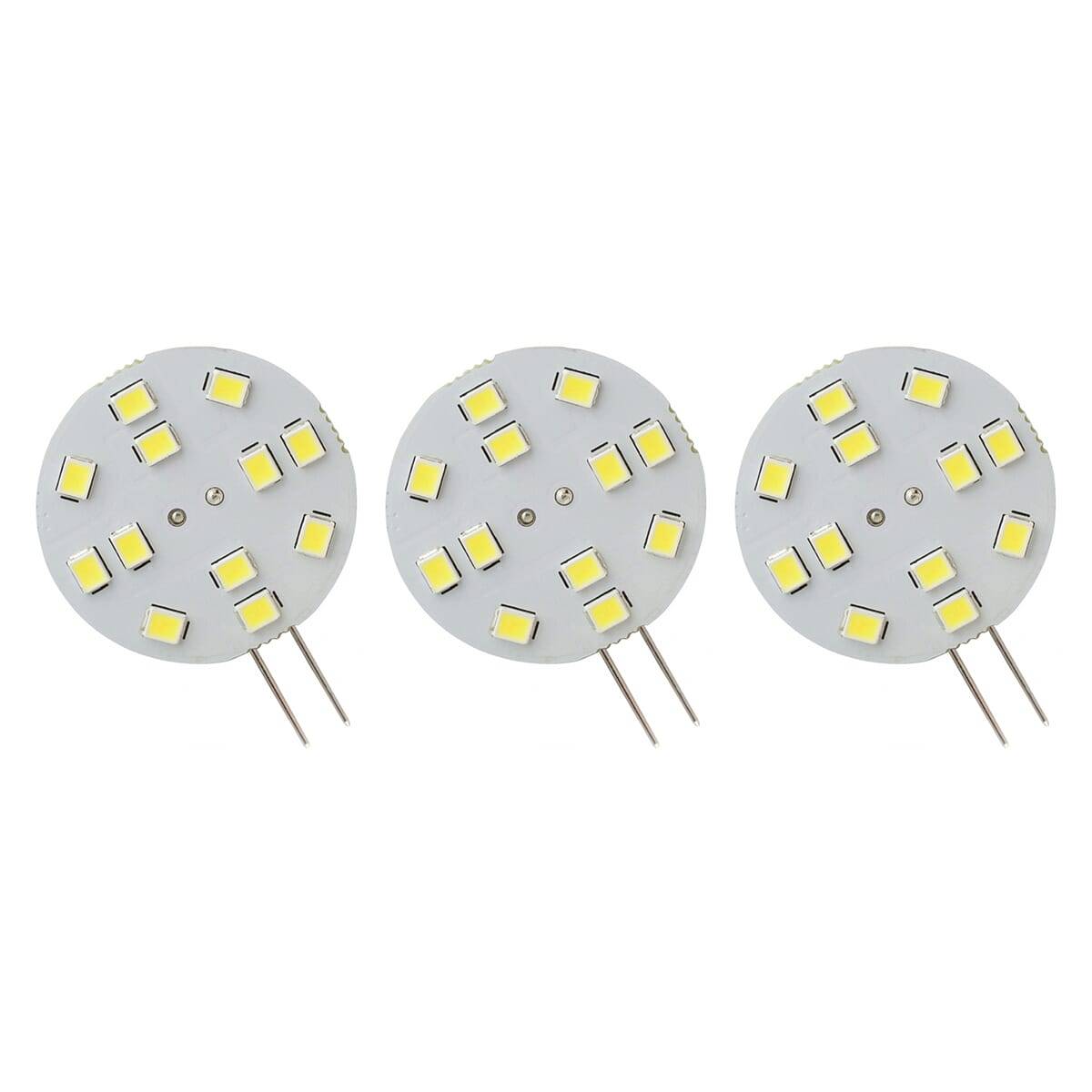 Spectrum LED Insteeklamp G4 Helder - 2W 230lm 6000K - Koudwit - Vervangt 23W - 12V - 3 stuks-0