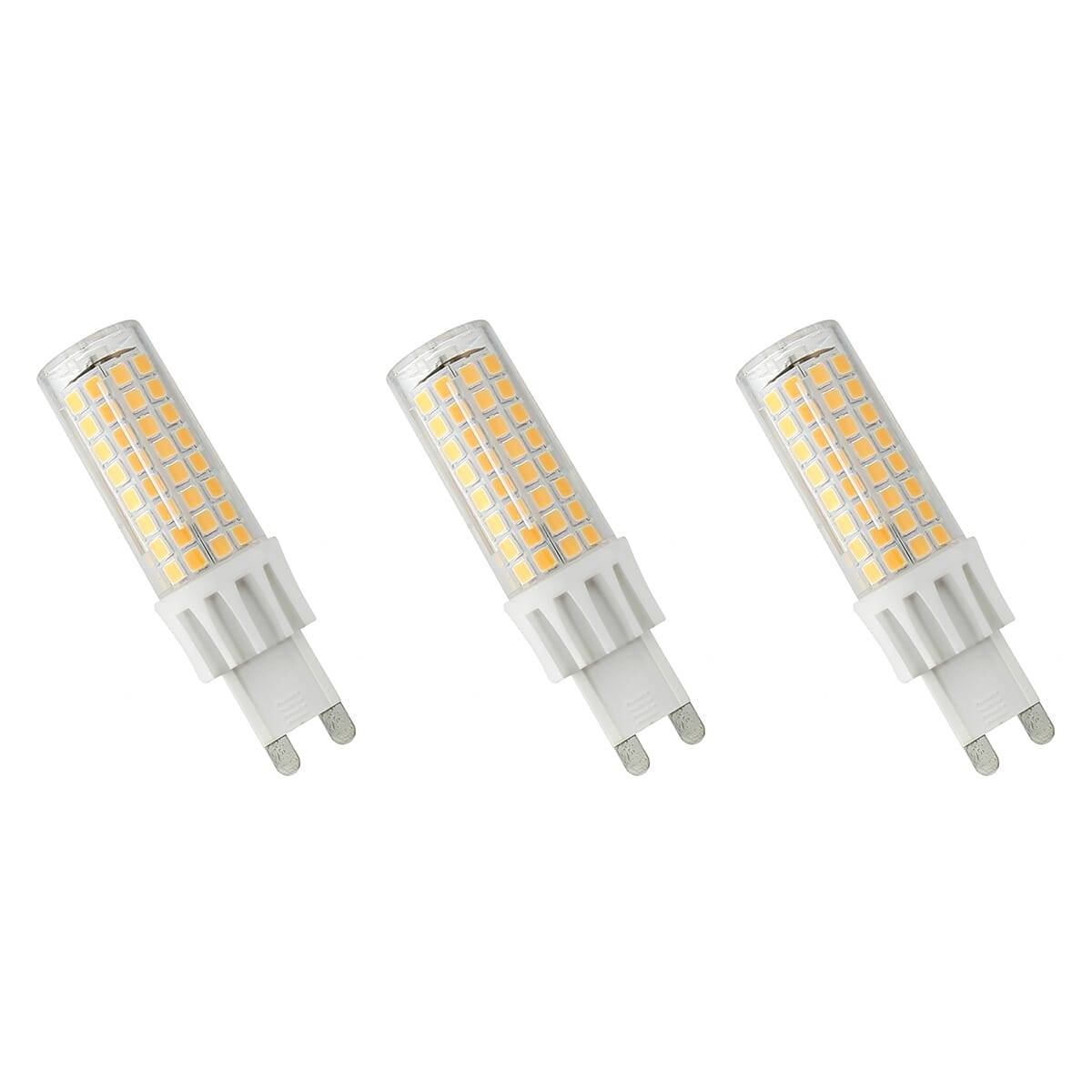 Spectrum LED Insteeklamp G9 Helder - 7W 770lm 3000K - Warmwit - Vervangt 57W - 3 stuks-0