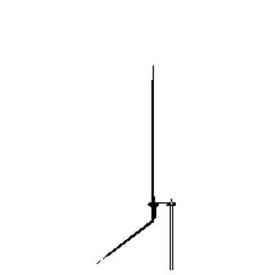 Albrecht 6360 Mini Boomerang Antenne voor CB-station Type lambda 1/2
