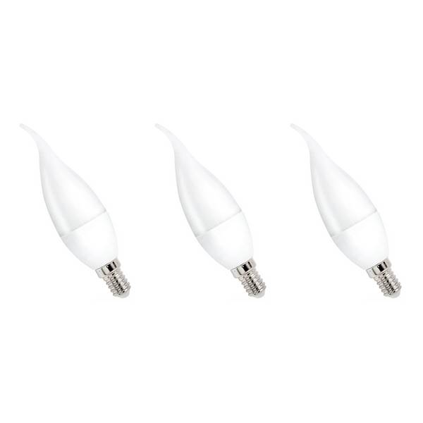 Spectrum LED Kaarslamp C35 E14 Helder - 8W 710lm 3000K - Warmwit - Vervangt 80W - 3 stuks