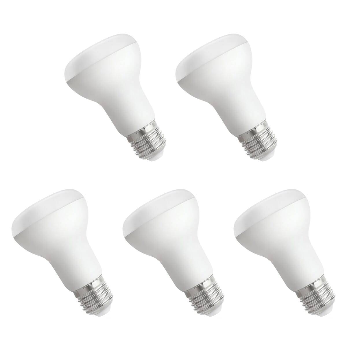 Spectrum LED Reflectorlamp R63 E14 Mat - 6W 485lm 3000K - Warmwit - Vervangt 40W - 5 stuks