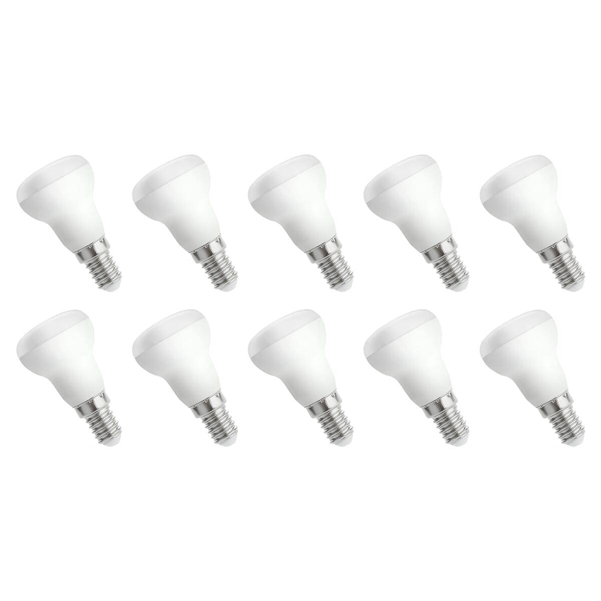 Spectrum LED Reflectorlamp R63 E14 Mat - 3W 180lm 3000K - Warmwit - Vervangt 30W - 10 stuks