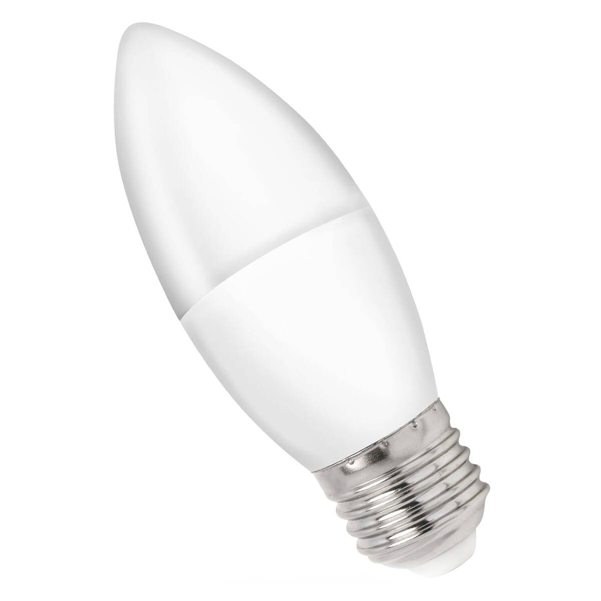 Spectrum LED Kaarslamp C35 E27 Helder - 4W 320lm 3000K - Warmwit - Vervangt 29W