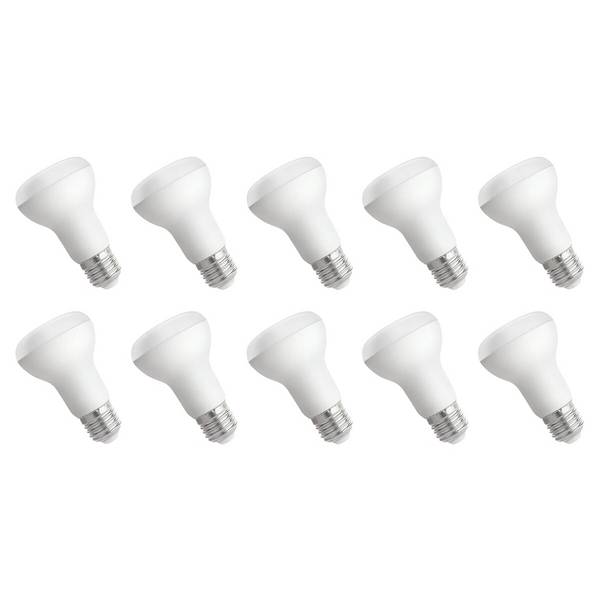 Spectrum LED Reflectorlamp R63 E27 Mat - 8W 715lm 4000K - Neutraalwit - Vervangt 80W - 10 stuks