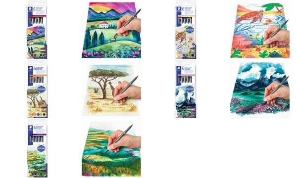 STAEDTLER "Design Journey" Rond de wereld Azië Set
