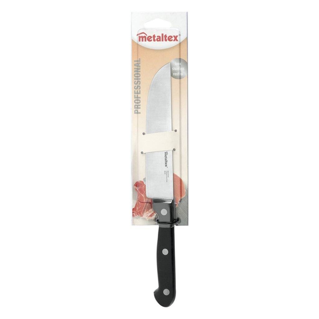 Metaltex Professional Chefmes 28 cm Zwart/RVS-0