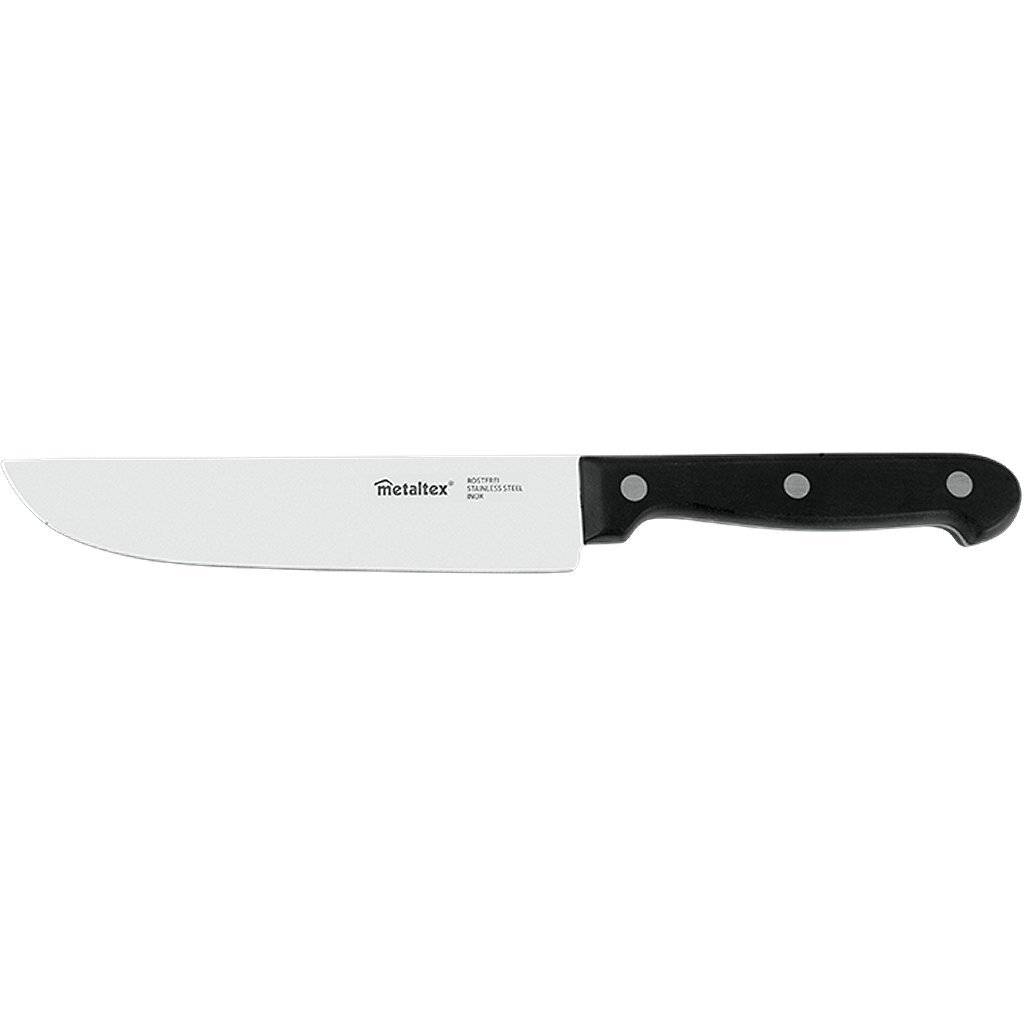Metaltex Professional Chefmes 28 cm Zwart/RVS-1