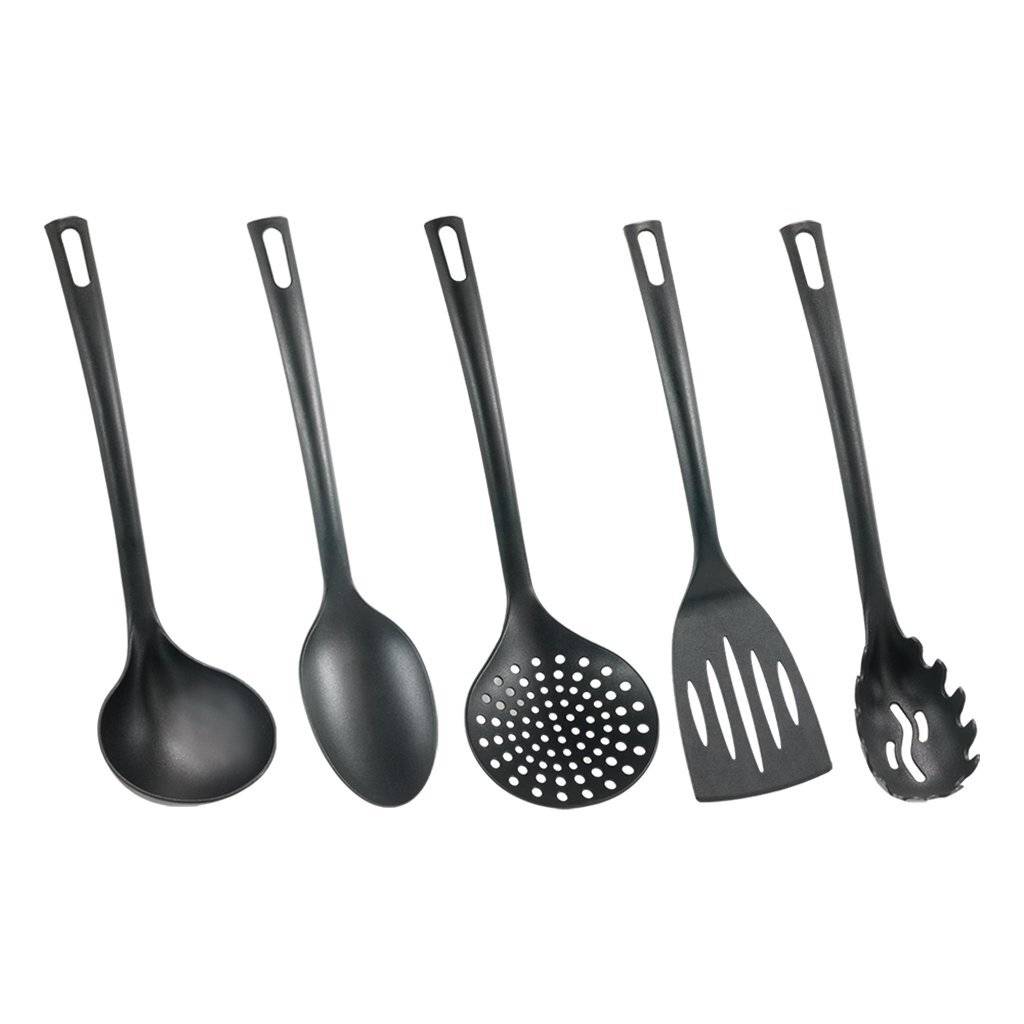 Metaltex Nylon Keukengerei Zwart 5 Stuks-0
