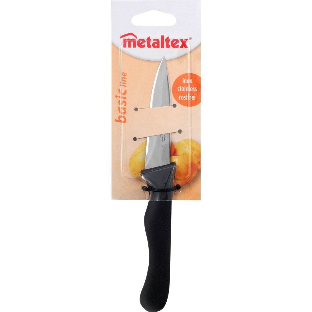 Metaltex Basic Line Keukenmes 21.5 cm RVS/Zwart-0