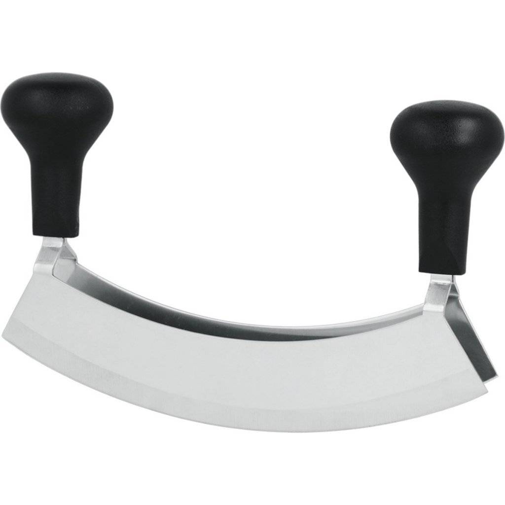 Metaltex Hakmes met Dubbele Messen RVS/Zwart-0