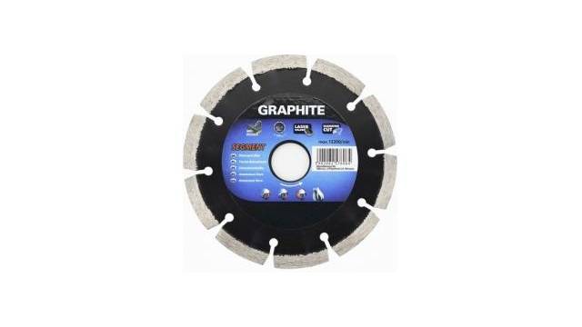 Graphite Diamantschijf 230x22x8,0x2,5mm Segment Gelaserd MPA EN13236-0