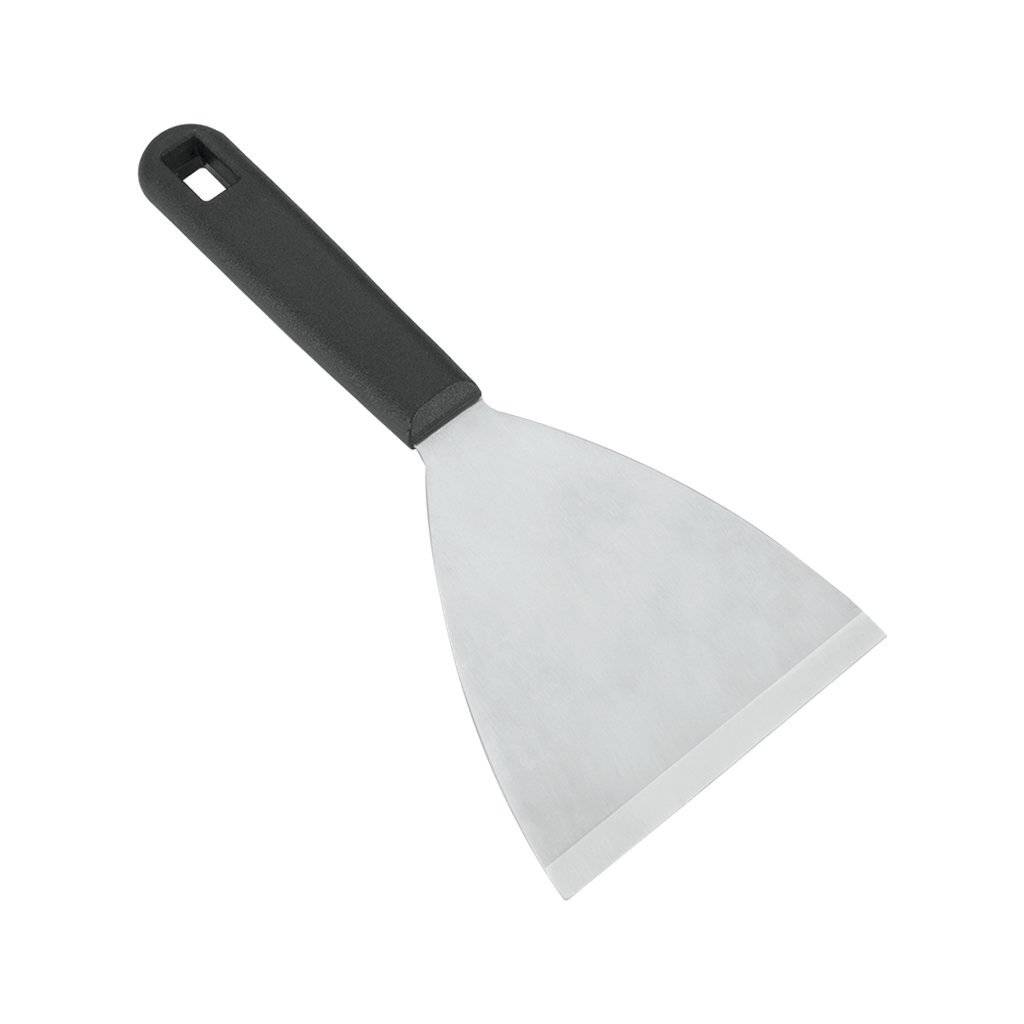 Metaltex Plancha Barbecue Spatel 23.8x10 cm Zwart/RVS-1