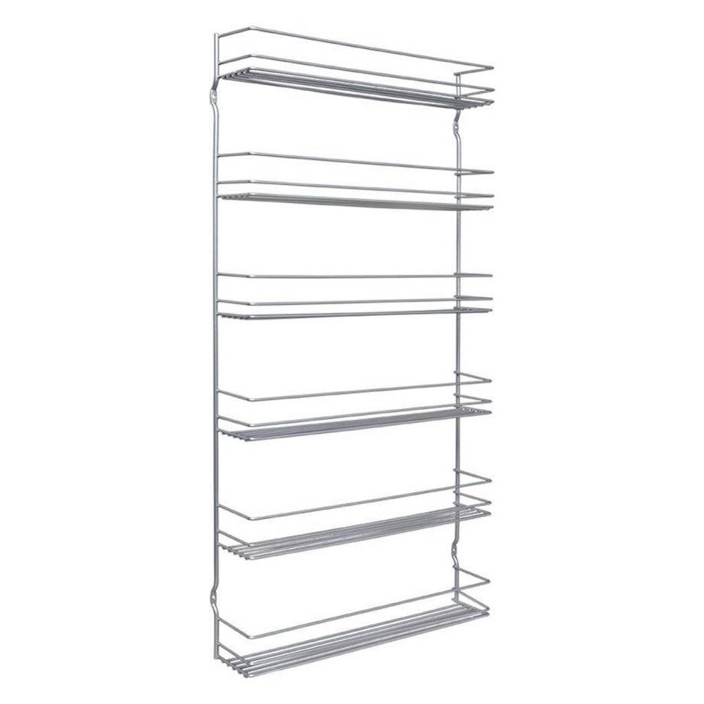 Metaltex Pepito Kruidenrek 6 Etages 36x8x71 cm Zilver-0
