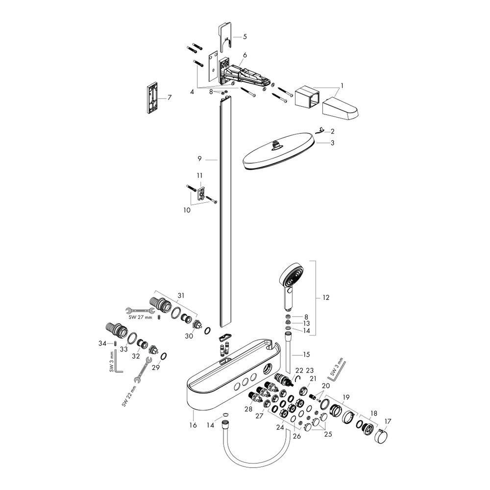 HG Pulsify S Shpipe 2j EcoSmart ShTablet 400 mz-2