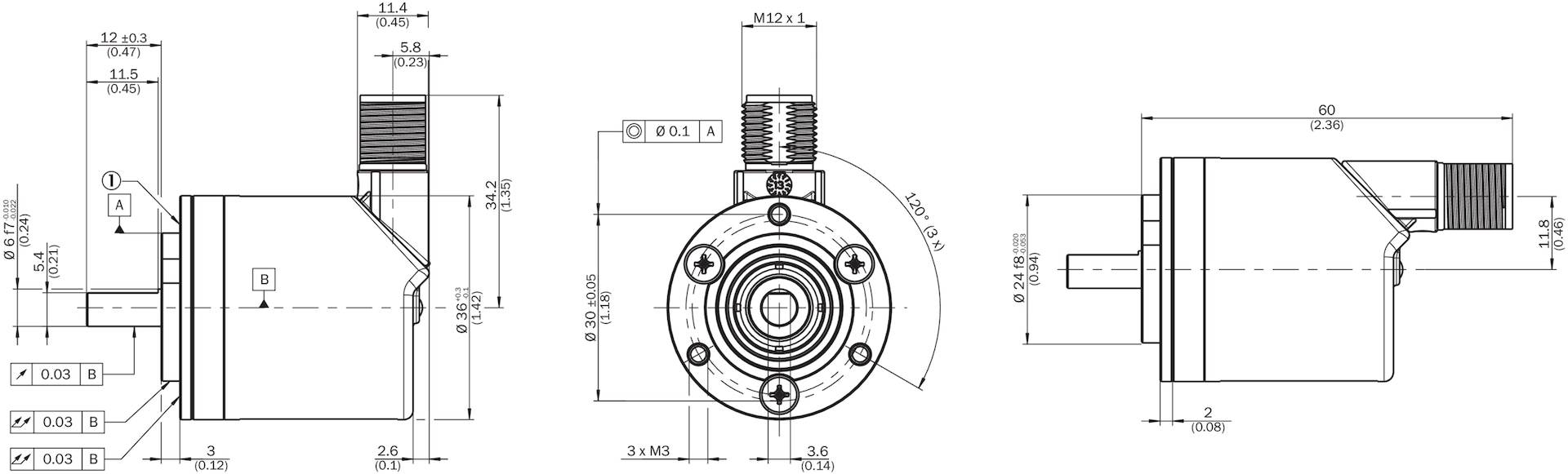 Sick Absolut-Encoder AHS36A-S3AJ016384-2