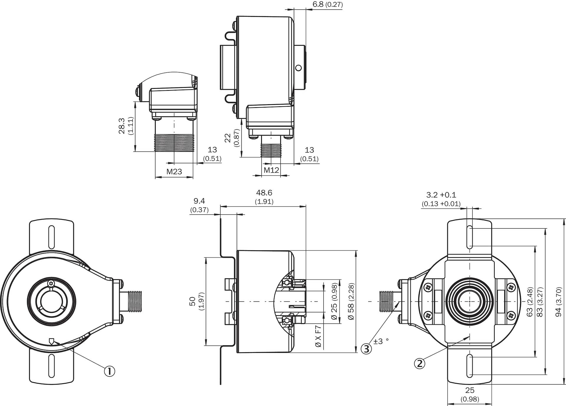 Sick Inkremental-Encoder DBS60E-RGEC01024-2