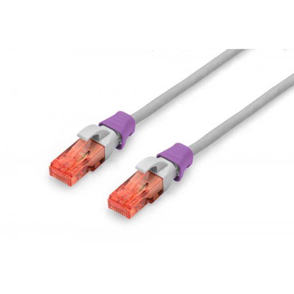DIGITUS kleurclips voor patchkabels 100 stuks violet-1
