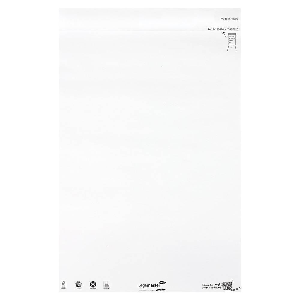 Legamaster SKETCH ECO - blanco flipover papier - 2 x 50 vellen-1