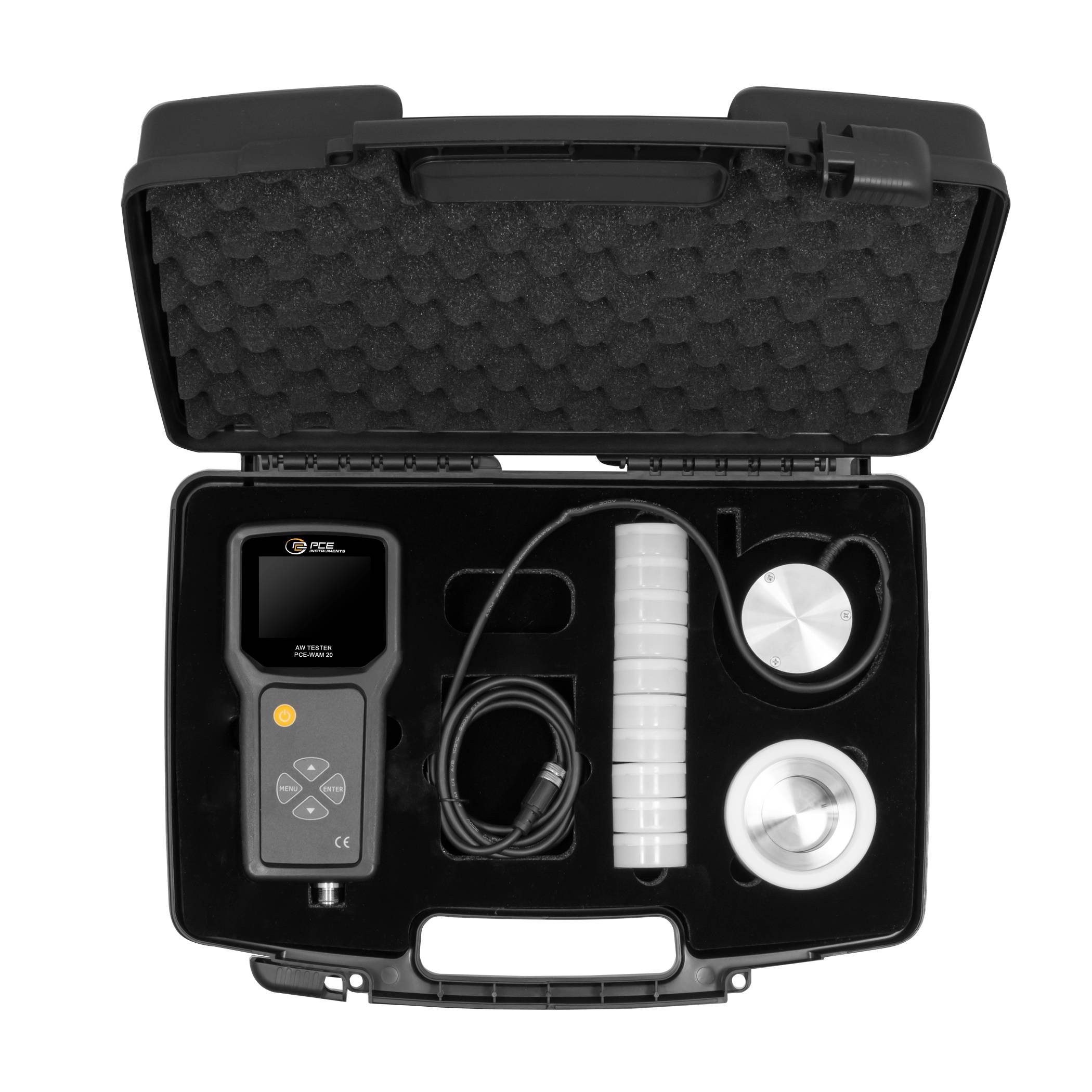 PCE Instruments PCE-WAM 20 Wateractiviteitsmeter (AW-meter) AW waarde, Temperatuur-6