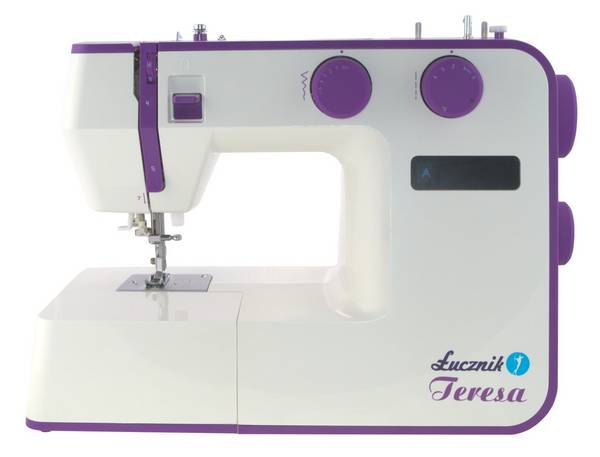 ŁUCZNIK TERESA naaimachine, wit-violet