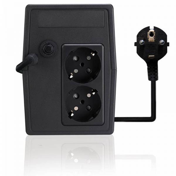 UPS ERA PLUS 800 SCHUKO SAMEN OP 12V 7Ah accu-1