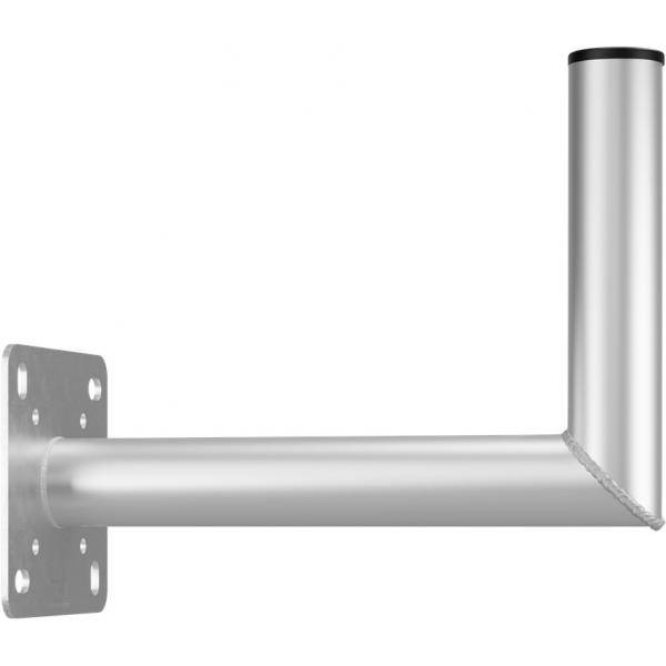 Goobay muurbeugel voor satellietschotel | muurafstand 35 cm | diameter 50 mm | zilver-1