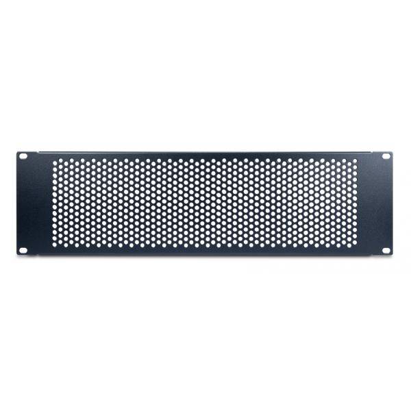 Inter-Tech IPC 19" geperforeerd paneel 3U, 134x482x11mm, RAL 9005-0