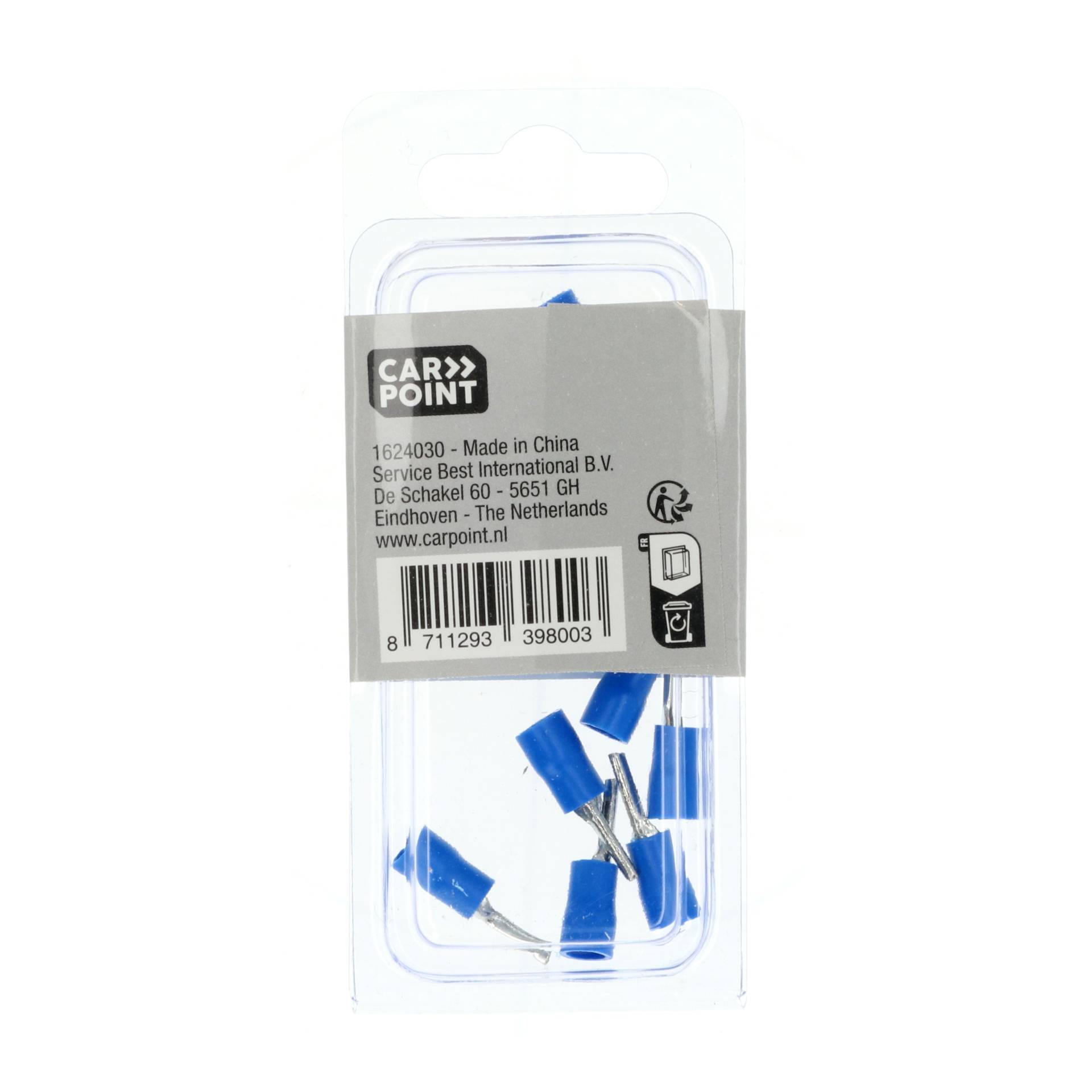 Carpoint Pinkabelschoen 621 Blauw Ø 1.9mm 10 Stuks-1