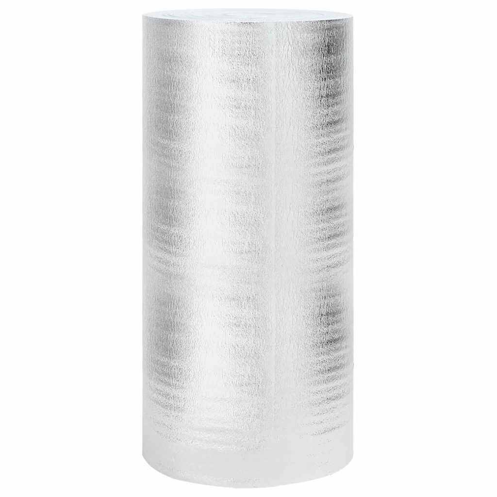 Vidaxl radiatorfolie zilver 10 x 1 m polyetheen 87212884872788721288487278-0
