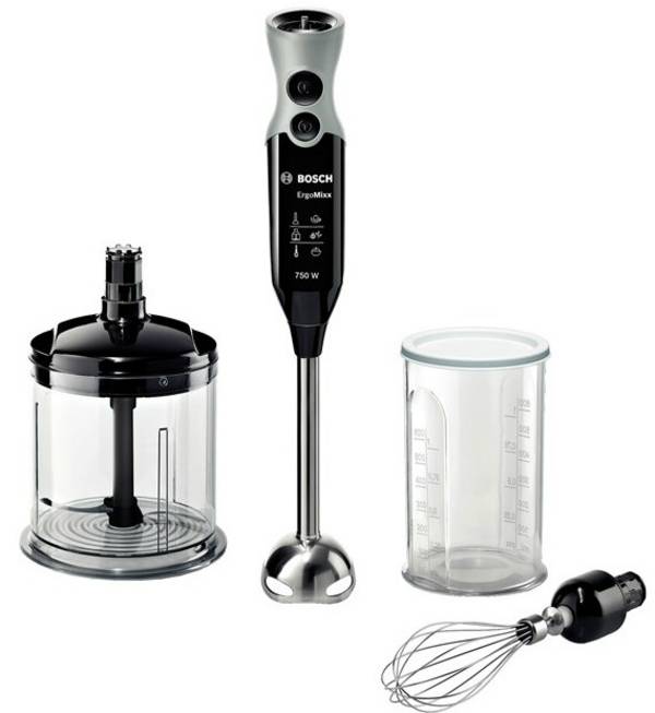 Bosch MSM67160 staafmixer 750 W Zwart, Grijs