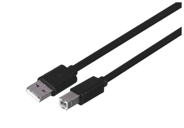 UTK UNITEK Y-C420GBK USB-kabel USB 2.0 3 m USB A USB B Zwart
