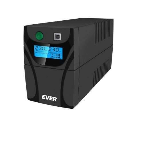 Ever EASYLINE 850 AVR USB Line-interactive 0,85 kVA 480 W 2 AC-uitgang(en)-0