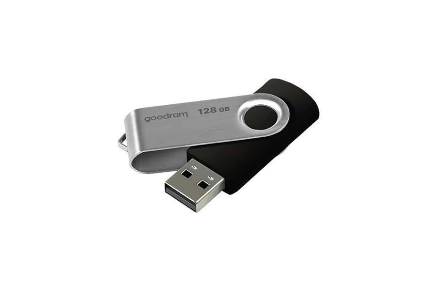 GOR Goodram UTS2-1280K0R11 USB flash drive 128 GB USB Type-A 2.0 Zwart, Zilver-0