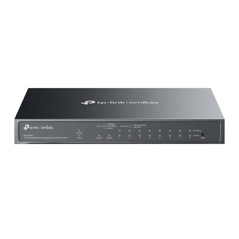 TPL TP-Link Omada ES210GMP netwerk-switch Managed Gigabit Ethernet (10/100/1000) Power over Ethernet...-0
