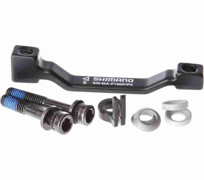 SHIMANO Schijfremadapter van PM remklauw naar PM vork/frame-0