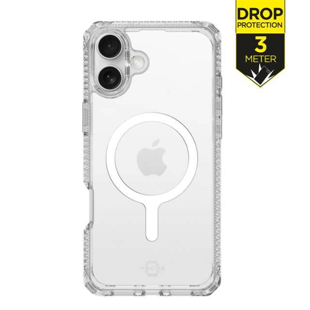 ITSKINS Level 2 HybridMagClear_R for Apple iPhone 16 Transparent-0