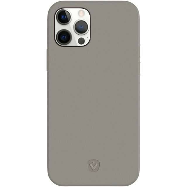 Valenta Leather Back Cover Snap Luxe Apple iPhone 12 Pro Max Grey-0