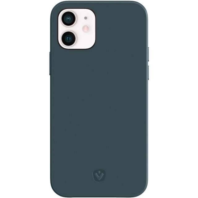 Valenta Leather Back Cover Snap Luxe Apple iPhone 12 Mini Blue-0