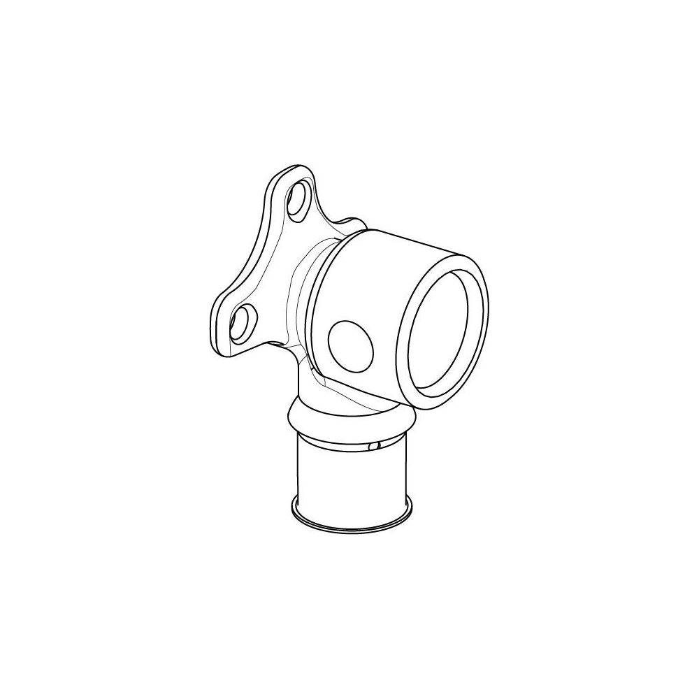 S-Press PLUS muurplaat M 20-Rp3/4"FT-2