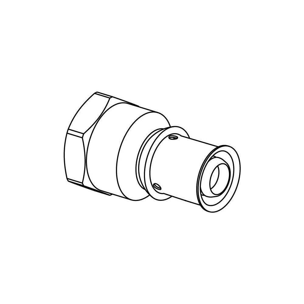 S-Press PLUS schroefbus 25-Rp3/4"FT-1