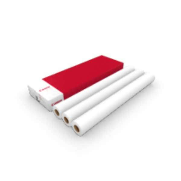 Inkjetpapier Canon 914mmx50m 75gr standaard 3 rollen