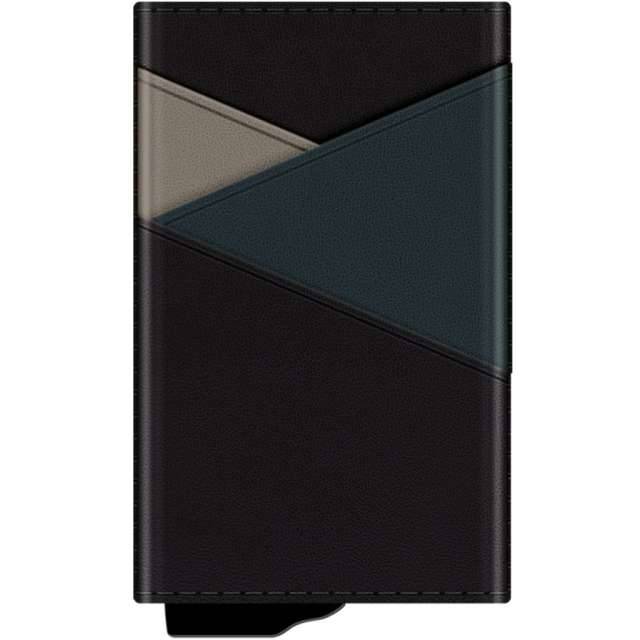 Valenta Card Case Plus Wallet Snap 2-in-1 Black-0